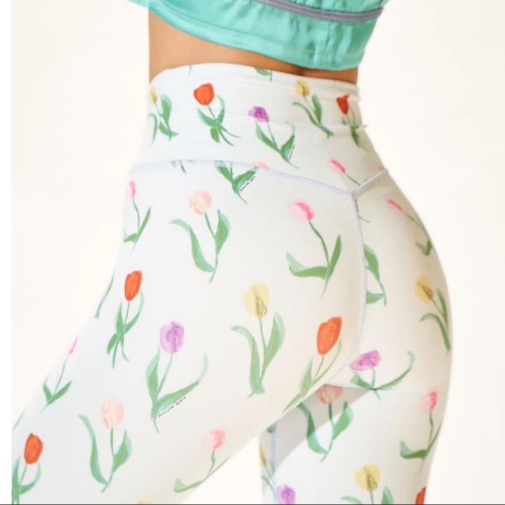Two-Lips Yoga Leggings by Fashion Brand Company